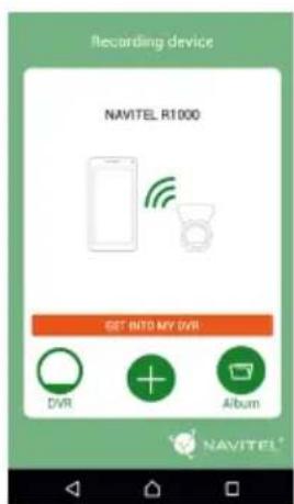 Recording device NAVITEL R1000 SET INTO MY DVR DVR + Album NAVITEL®
