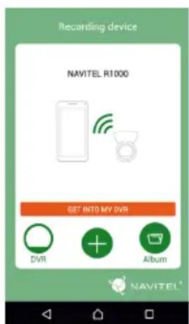 Recording device NAVITEL R1000 GET INTO MY DVR DVR + Album NAVITEL®