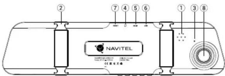 Navitel MR155 NV - Vnější vzhled - 2