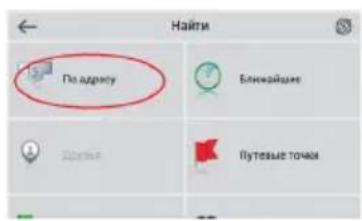 Найти По адресу Блокойшие Путевые точки