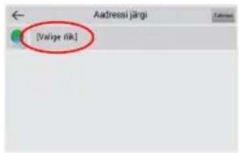 [Valige nik]