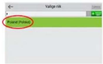 Vallge rnik Poland (Polska)