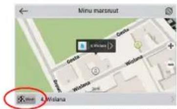 Navitel MS600 - Marsruut kaardil valitud punktini - 6