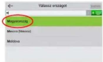Válassz országot Magyarorszig Mexico (México) Moldova