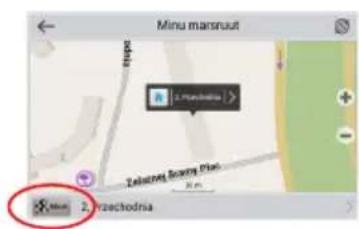 Navitel MS600 - Marsruut kaardil valitud punktini - 2