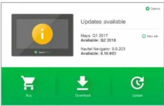 Updates available Maps: Q1 2017 Available: Q2 2018 Navitel Navigator: 9.9.203 Available: 9.10.903 Buy Download Update