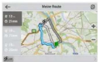 Meine Route B 17- 21min W 19- 71mm G 16- 25mm -