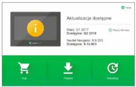 Aktualizacje dostępne Mapy: Q1 2017 Dostępne: Q2 2018 Współ informacji Navitel Navigator: 9.9.203 Dostępne: 9.10.903 Kup Postero Aktualizacji
