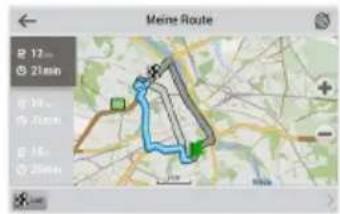 Meine Route R 17... @ 21min g 30... @ 21min g 16... @ 25min + - -