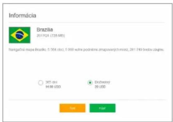 Informácia Brazilia 2017Q4 (726 MB) Navigačná mapa Brazil: 5.064 obči, 5.060 velni podnbne zmapovených míez, 281.749 brodov zájím. 305 dvl 14.98 USD Dobwotely 26 USD Ive kávi