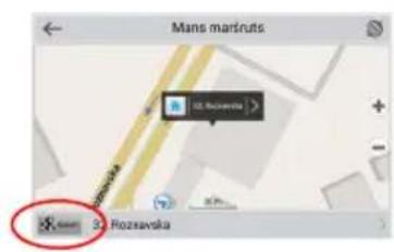 Mans maršnuts Rozravola Rozravola