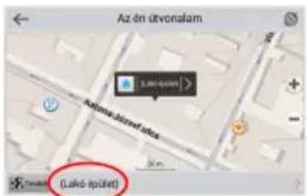 Azén útvonalam Lakó épület Lakó épület