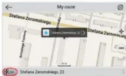 My route Stefana Zeromskiego Stefana Zeromskiego, 23 Stefana Zeromskiego, 23