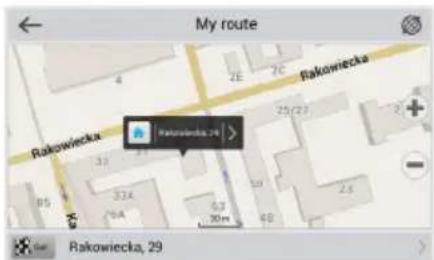 My route Rakowiecka Rakowiecka 24 > Rakowiecka, 29