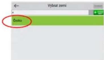 Výbrat zemi Cesko