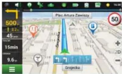 500 2.2 45 min 15min 9.6 km Plo Artura Zawlszy 50 Grojecka Grojecka