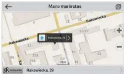 Navitel T757 LTE - Maršrutas nuo vieno rankiniu būdu pasirinkto taško iki kito - 2