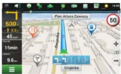 500 12.2- 45 15min 9.6 km Piec Artura Zawiszy 50 Grojecka 1 7 Grojecka
