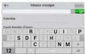Välassz országot Colombia Czech Republic (Český) R U I O P A S D F G H J K L Z X C V G N M 12