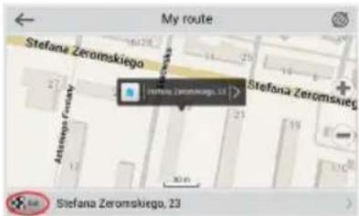 My route Stefana Zeromskiego Stefana Zeromskiego, 23 Stefana Zeromskiego, 23
