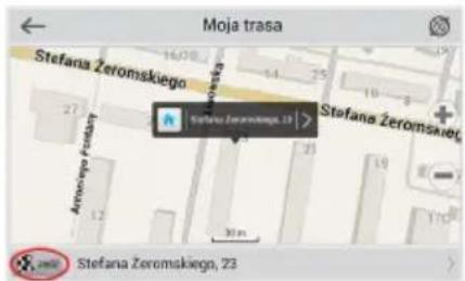 Moja trasa Stefana Žeromskiego Stefana Žeromskiego, 19 Stefana Žeromskiego, 23 Artemiego Fodarp 30 m Stefana Žeromskiego, 23