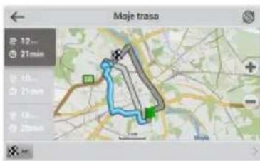 Navitel T757 LTE - Trasa ke zvolenému bodu na mapě - 3