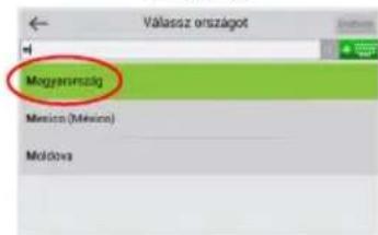 Válassz országot Mogyanoszig Mexican (Mexican) Moldova
