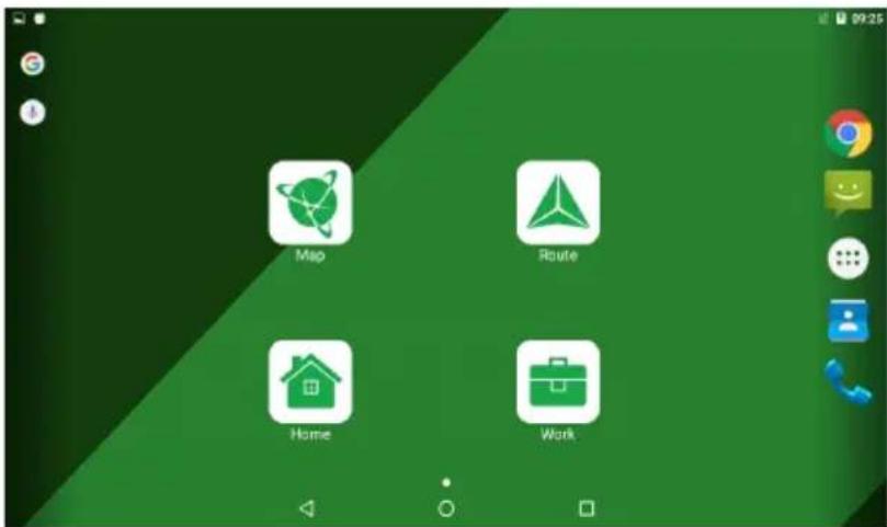 Navitel T757 LTE - Bara de stare - 1