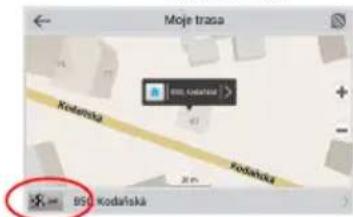 Moje trasa Kodarska BSJ Kodarska