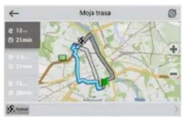 Moja trasa 12 21min 3.5 21min 45 26min Posttest