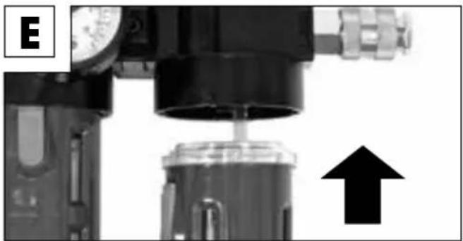 PARKSIDE PDWE 8 A2 - • Filling the oil mist unit - 2