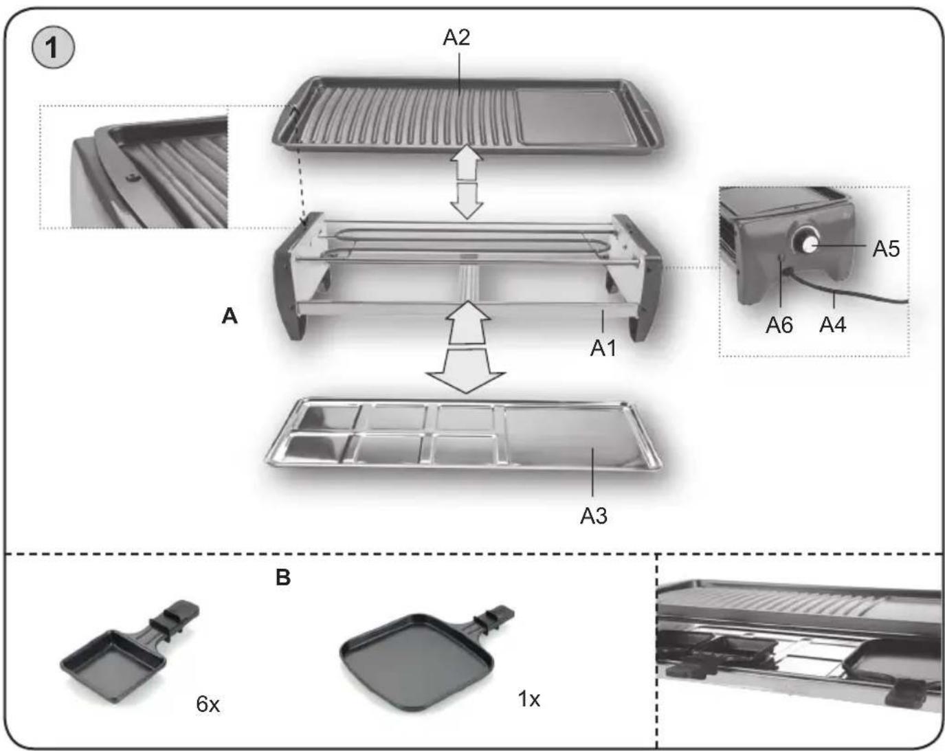 Eta Raclet 4162 90000 - B – pans - 1