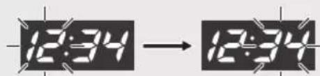 Honda CLICK150i (2021) - Clock setting: - 2