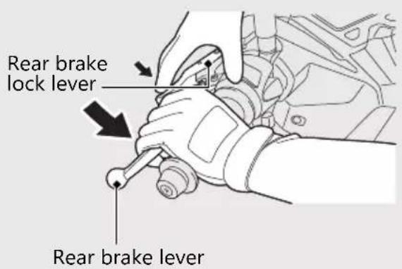 Honda CLICK150i (2021) - Locking - 1