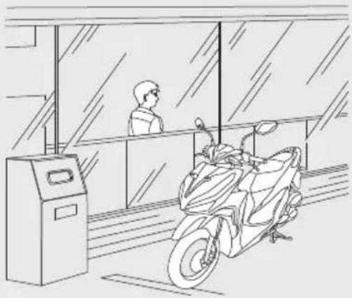 Honda CLICK150i (2021) - To switching the Honda SMART Key system P.28 - 1