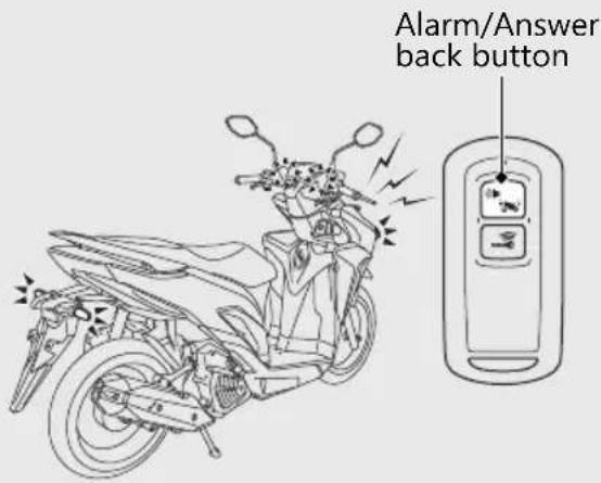 Honda CLICK150i (2021) - Answer Back System - 1