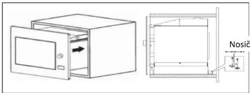 Kernau KMO 252 G W - Instalace trouby - 1