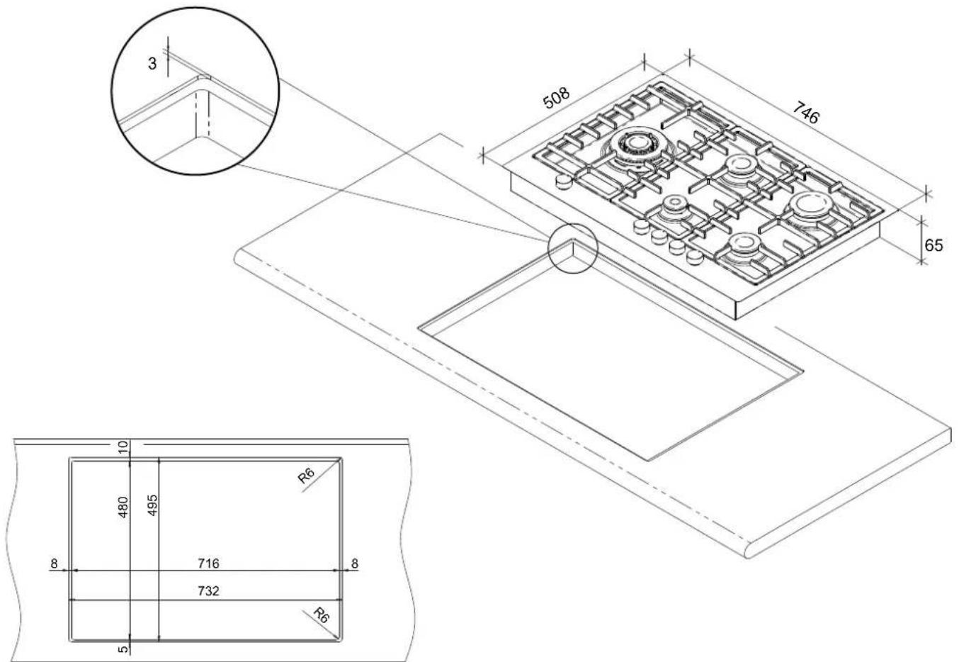 Kernau KGH 7522 TCI X Flat - ГАЗОВИЙ КОТЕЛ КГН 7522Т СІ Х FLAT - 1