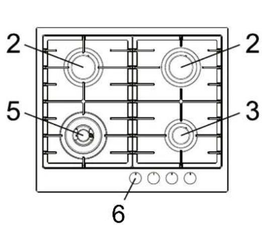 Kernau KGH 7522 TCI X Flat - ГЛАВА 2. ОПИС ПРОДУКТУ - 1