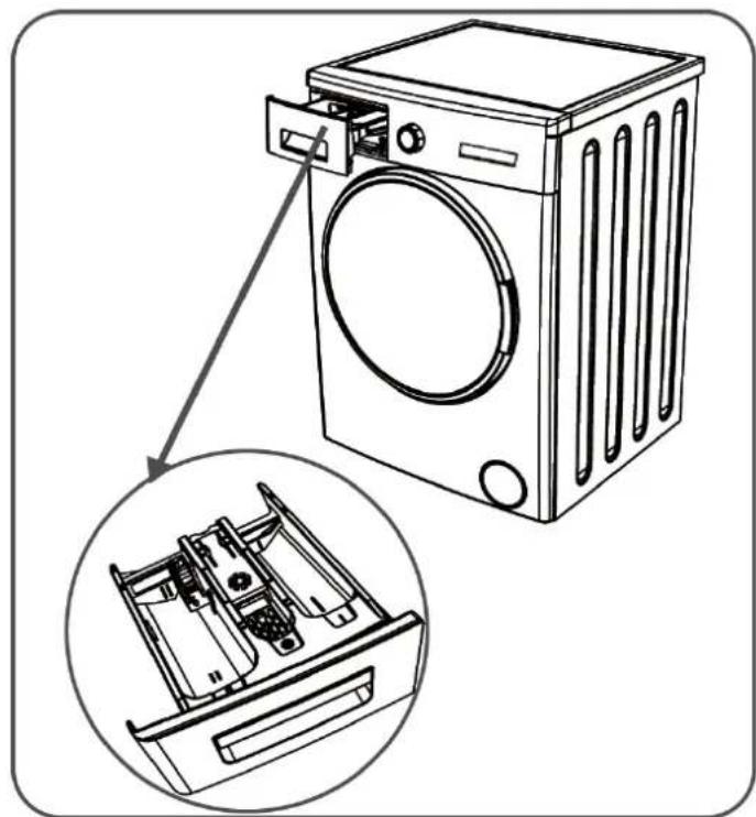 Kernau KFWM 856142 - (SZUFLADA DOZOWNIKA NA DETERGENTY) - 1