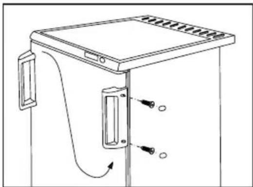 ZANUSSI ZV 130 BO - Zmena smeru otvárania dverí - 3