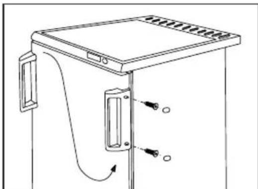ZANUSSI ZV 130 BO - Ajtónyitásirány változtatása - 3