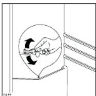 ZANKER ZKD256F - Abtauen des Kühlabteils - 1