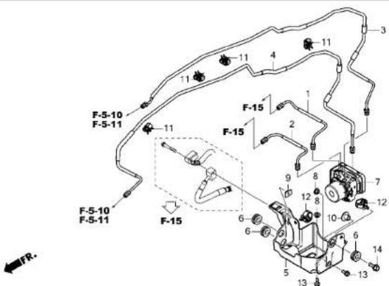 Honda Super Bol D'Or CB1300 (2021) - フューエルホース/チューブとビニールチューブ、および一般用チューブの使用について - 155