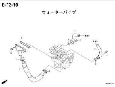 Honda Super Bol D'Or CB1300 (2021) - フューエルホース/チューブとビニールチューブ、および一般用チューブの使用について - 13