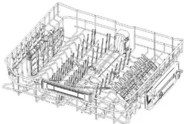 SMEG STX3CL1 - Fold-down tines - 1