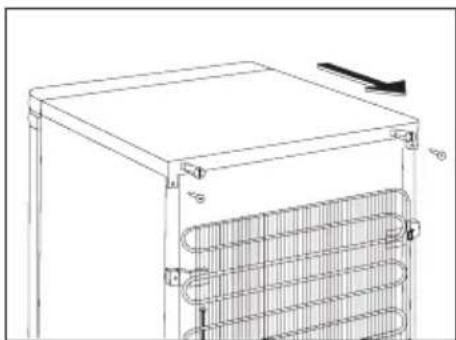 ZANUSSI ZRC25JB - Ajtónyitásirány változtatása - 2