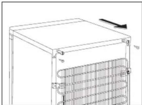 ZANUSSI ZRC25JB - Schimbarea directiei de deschidere a usii - 2