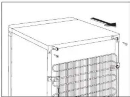 ZANUSSI ZRC25JB - Zmiana kierunku otwierania drzwi - 2