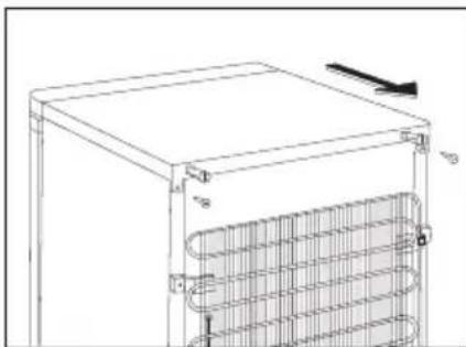 ZANUSSI ZRC25JB - Wechsel des Türanschlags - 2